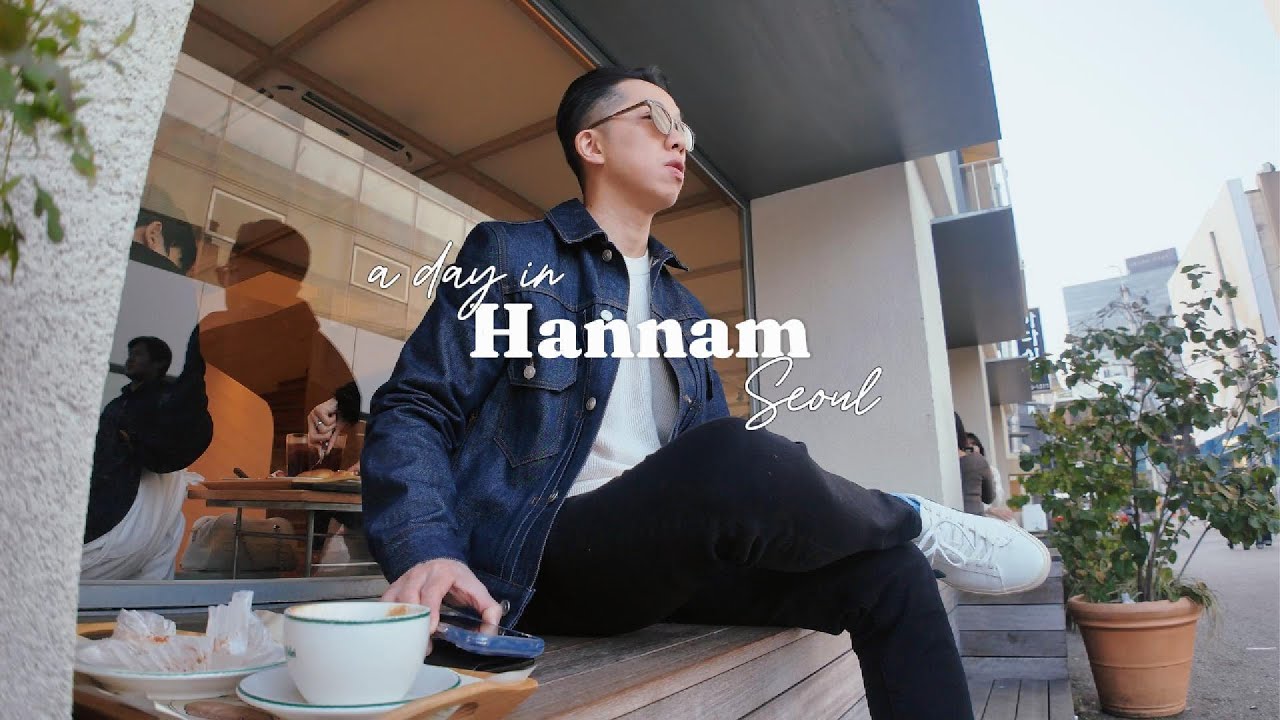 a solo day walking in Hannam-dong in Seoul