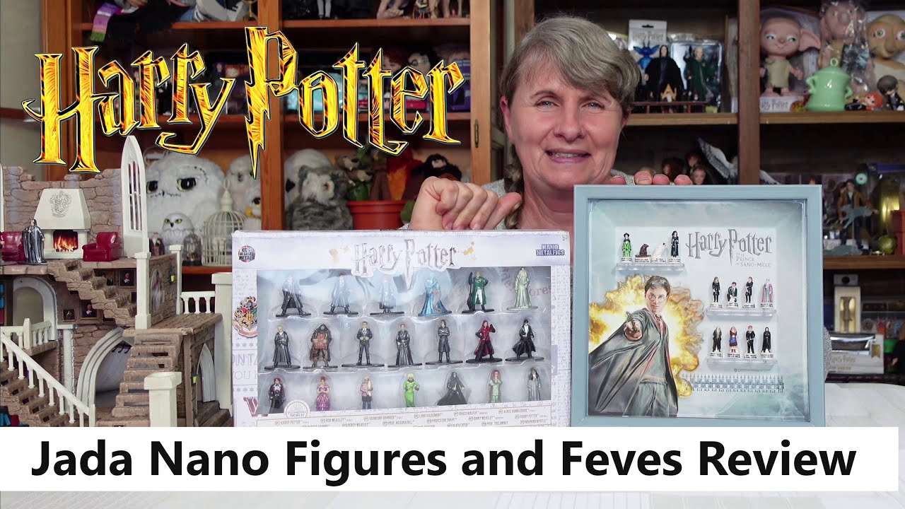 Harry Potter Jada Nano figures and Feves Miniatures Review