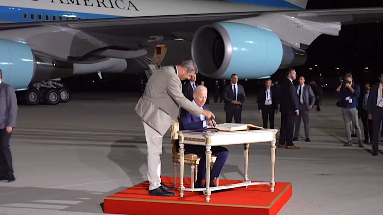 25.06.2022 - Joe Biden & Markus Söder - G7 Germany