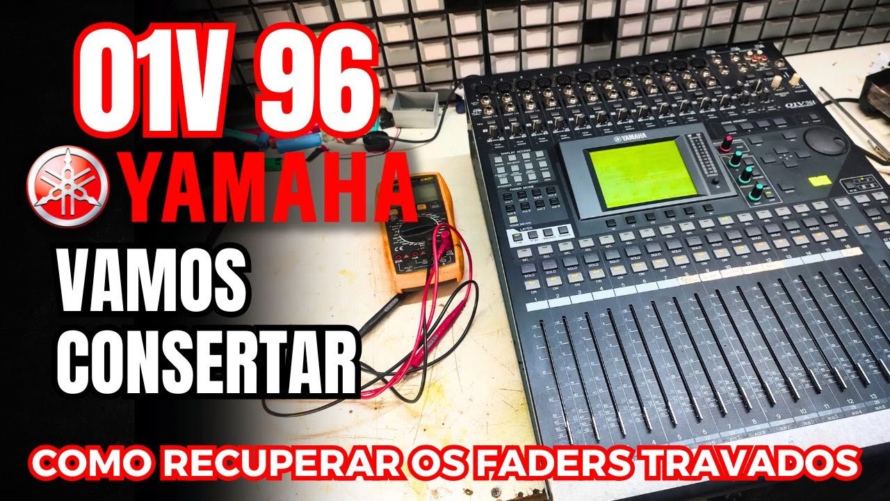 Segredo Revelado! Como Consertar Yamaha 01v96i