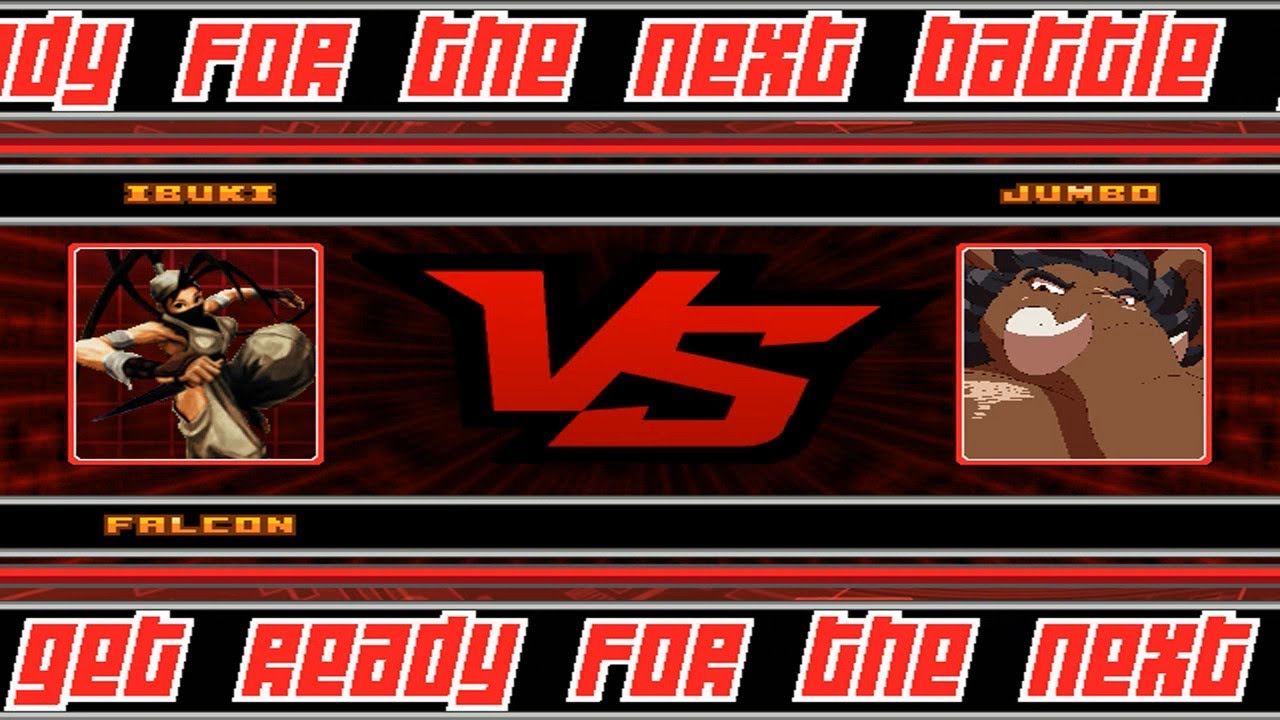 ⚔️: QV - Ibuki & Edward Falcon V.S New Jumbo (4 Rounds)