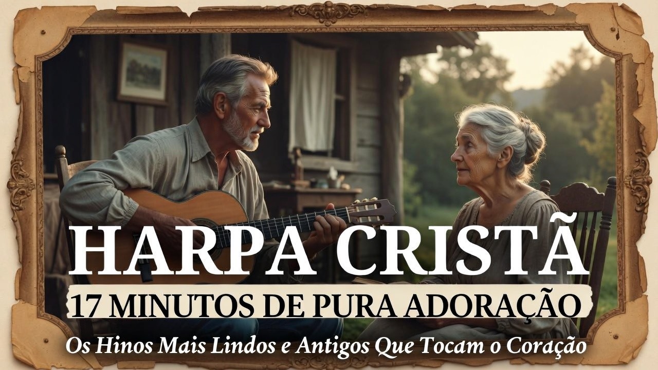 HARPA CRISTÃ – OS HINOS MAIS LINDOS E ANTIGOS 🙏 17 MINUTOS DE ADORAÇÃO