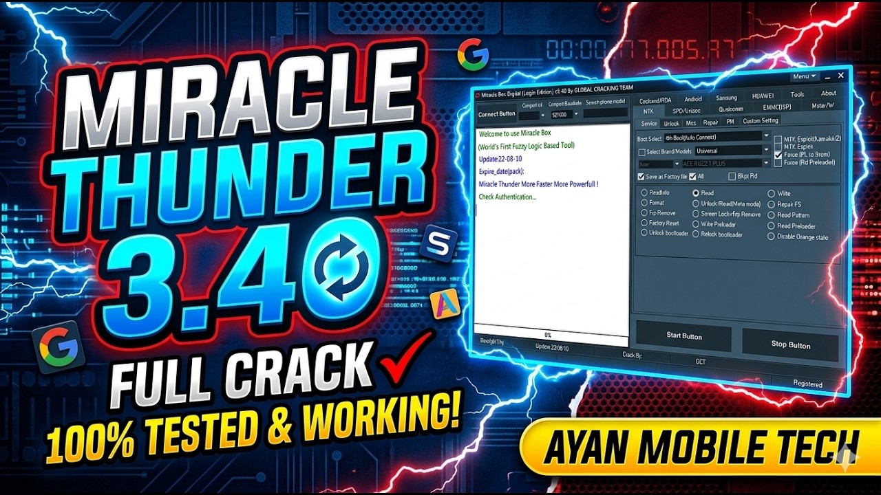 Miracle Thunder 3.40 Latest Version Download  (Ayan Mobile Tech)