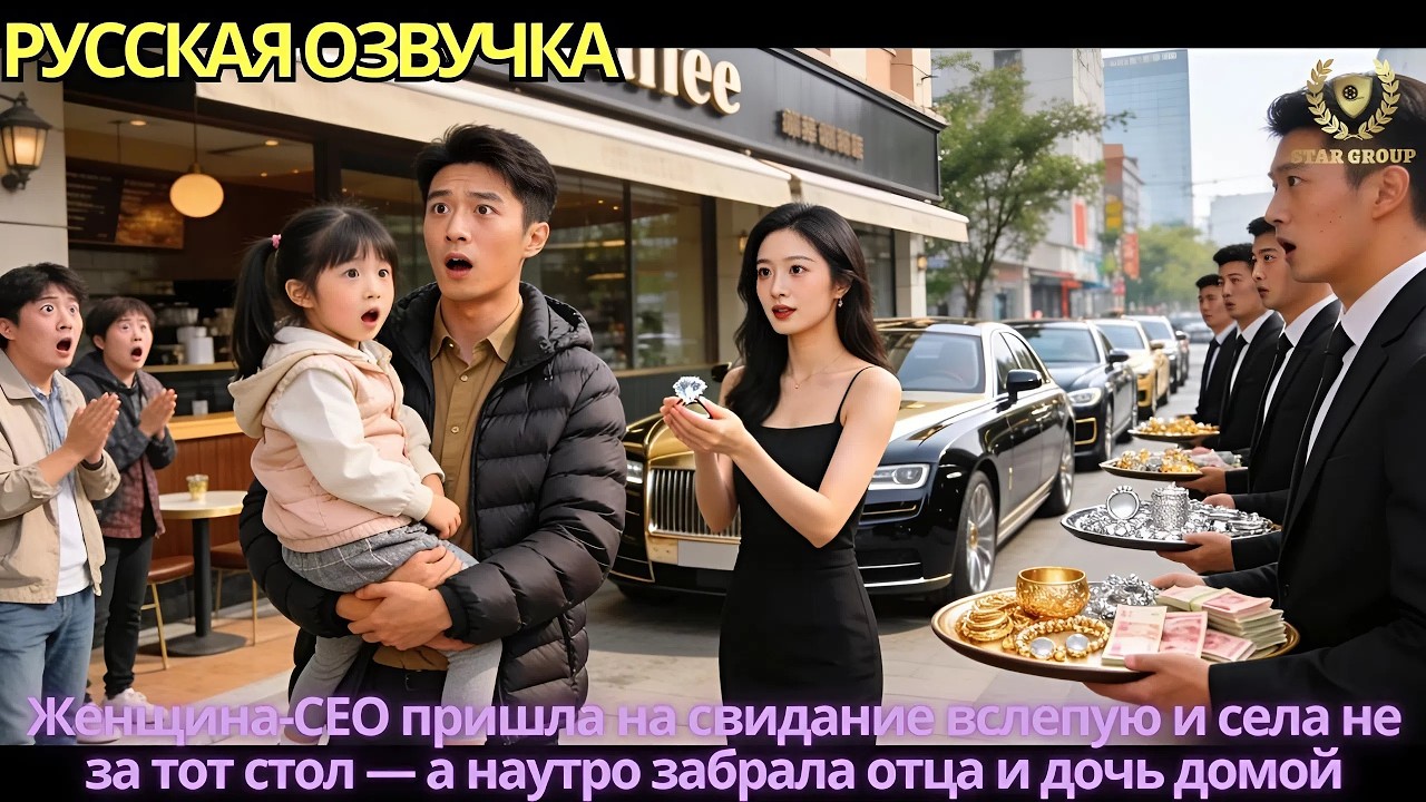 Женщина-CEO пришла на свидание вслепую и села не за тот стол — а наутро забрала отца и дочь домой