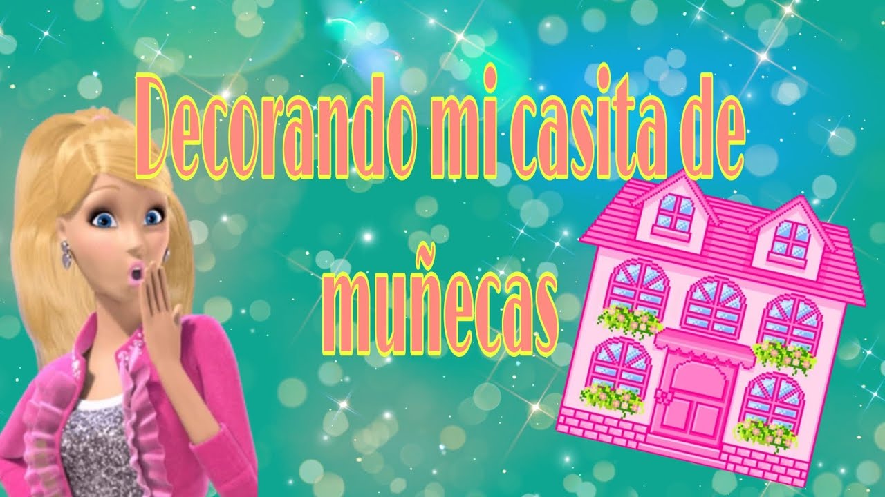 DECORANDO MI CASITA GLAM DE BARBIE |casa de muñecas|MUEBLES NUEVOS🤩