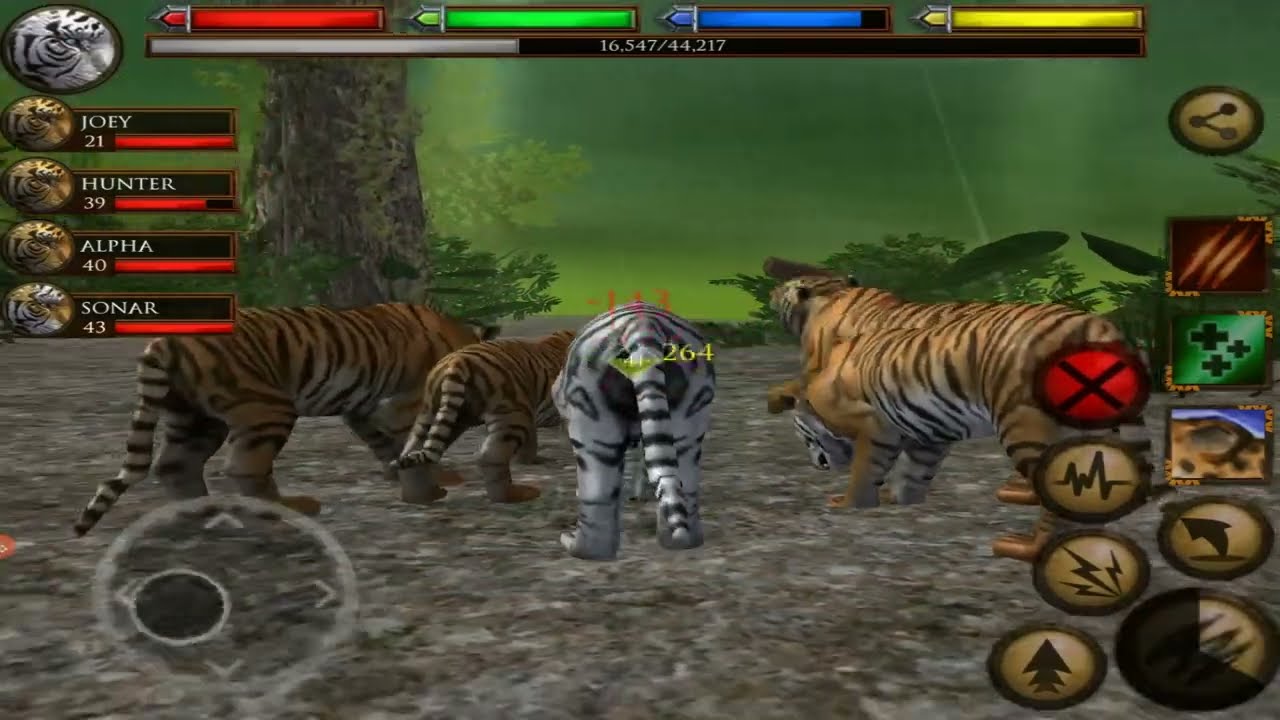 Furious Tiger VS Angry Giant Anaconda, Ultimate Jungle Simulator
