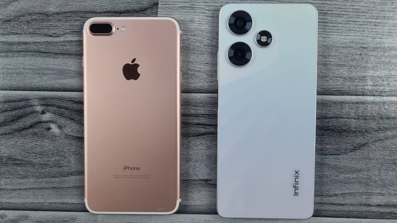iPhone 7 Plus Vs Infinix Hot 30