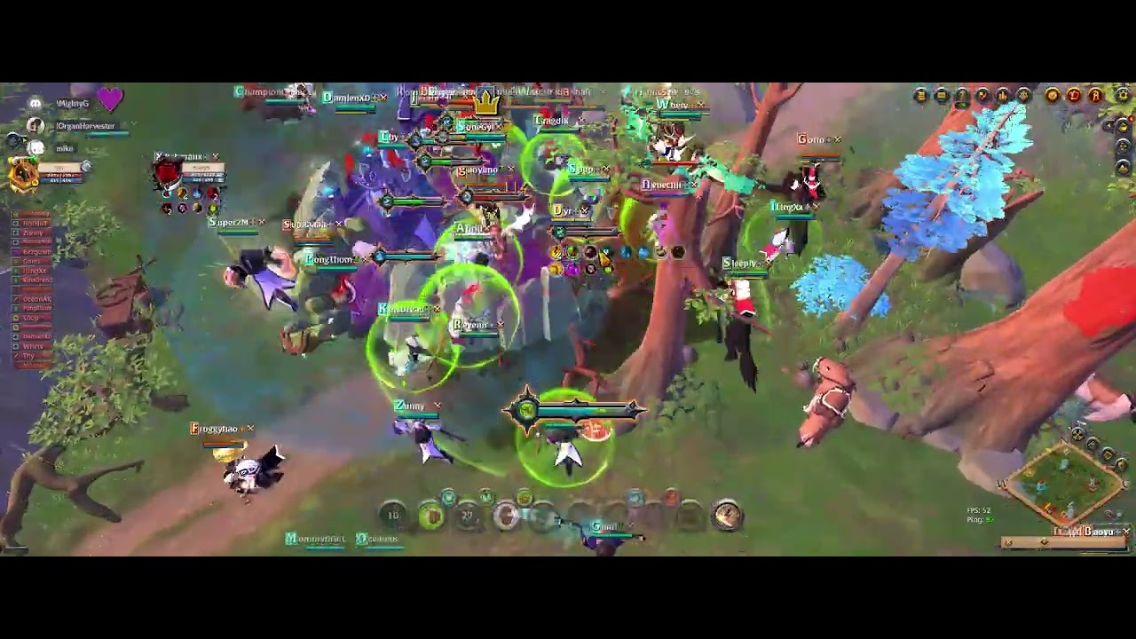 Albion Online ROOTBOUND SCAM Malevolent 4 way fight 2