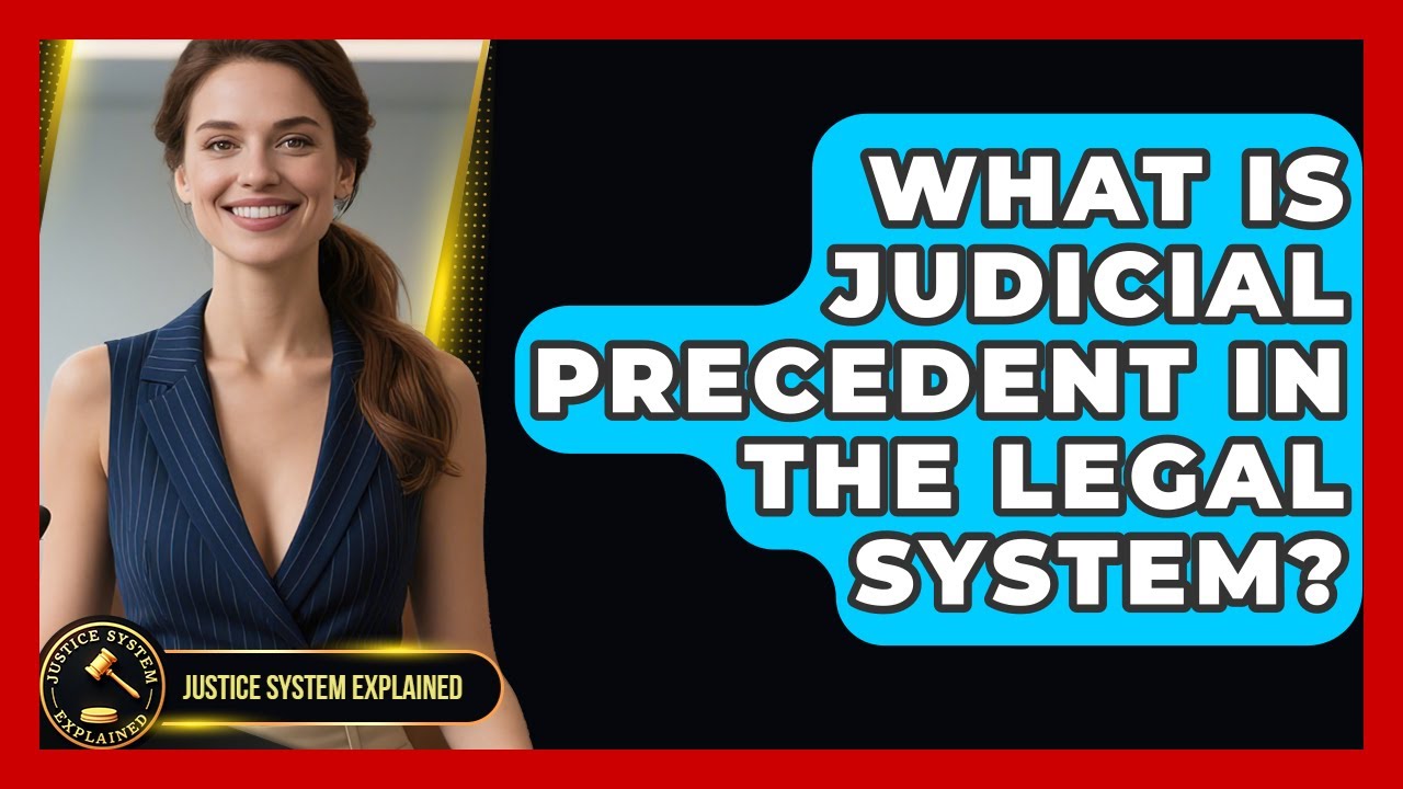 What Is Judicial Precedent in the Legal System? | Justice System Explained