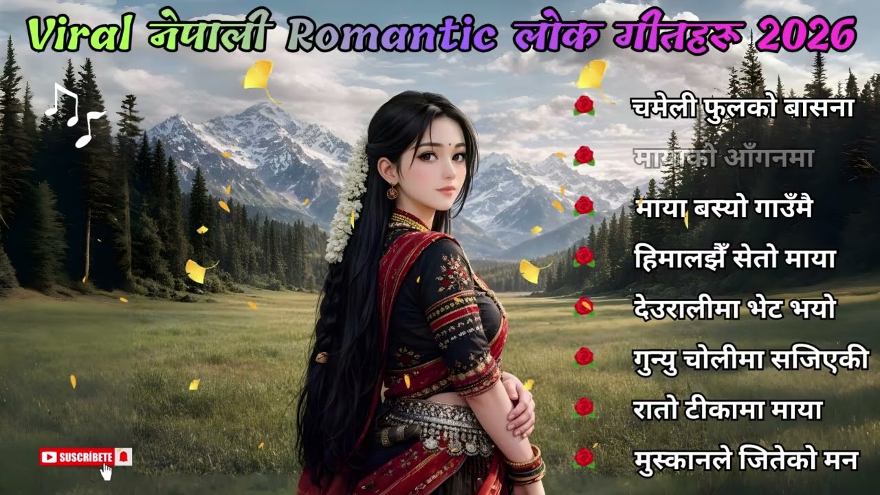 Viral Nepali Romantic Lok Songs 2026 | Top Love Folk Hits