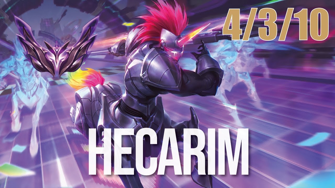 XiaoXianBao Chinese Server 1k-LP Master Match &mdash; Hecarim Holds the Enemy, Enabling a Perfect Backdoor