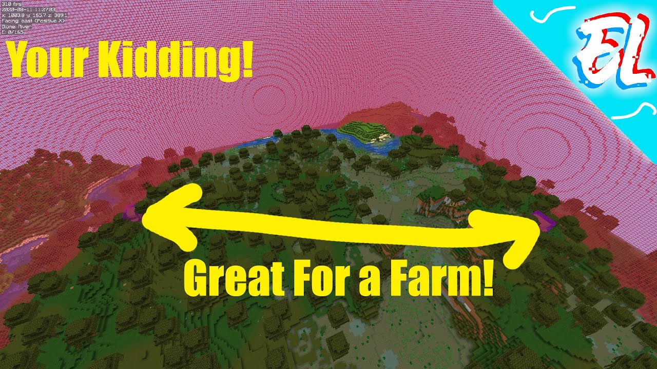 DOUBLE WITCH HUTS AT SPAWN! - Seed Showcase