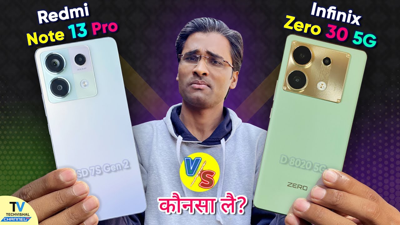 Redmi Note 13 Pro vs Infinix Zero 30 5g Camera Test, Speed Test Which is FASTER? | Redmi Note 13 Pro