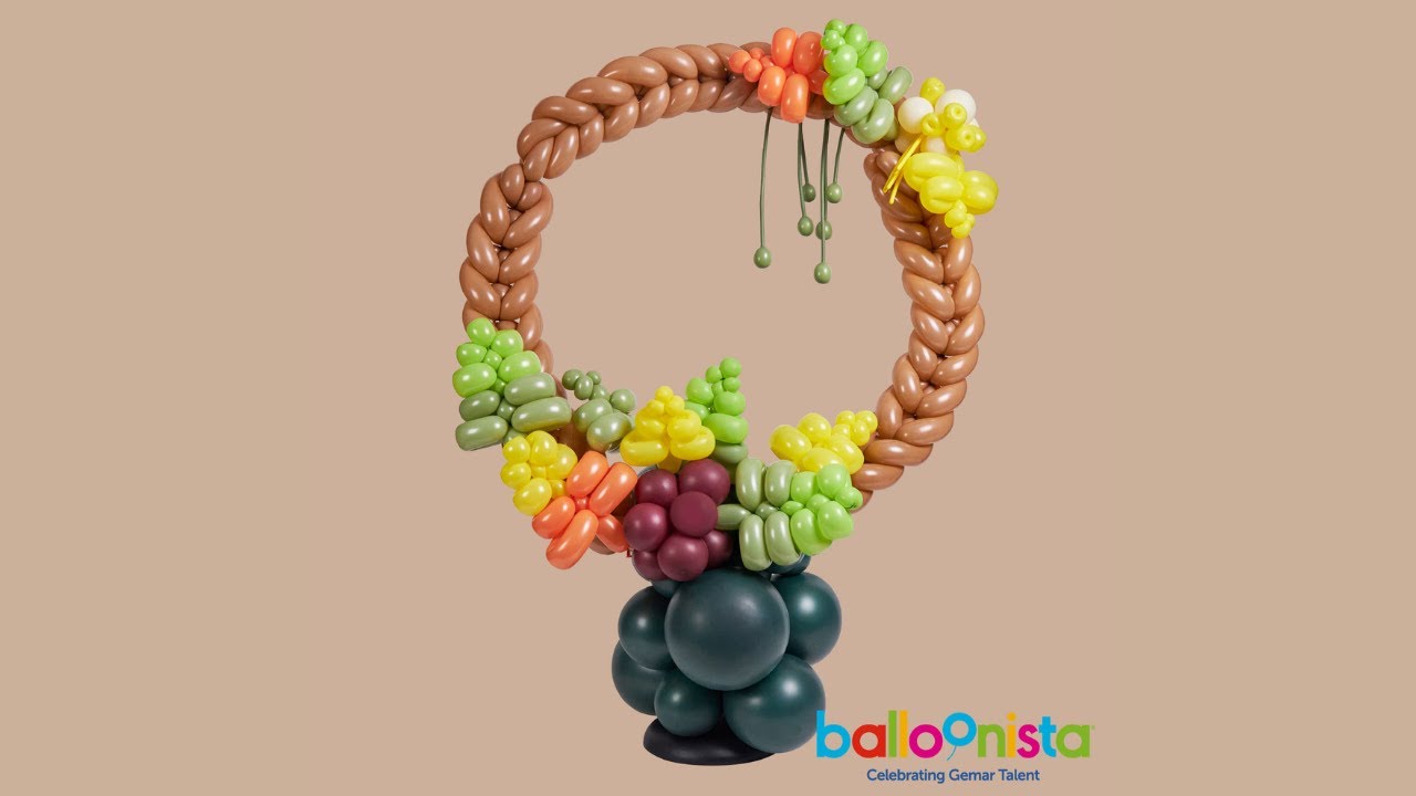 🦃🎈 Balloonista Thanksgiving Balloon Centerpiece Tutorial