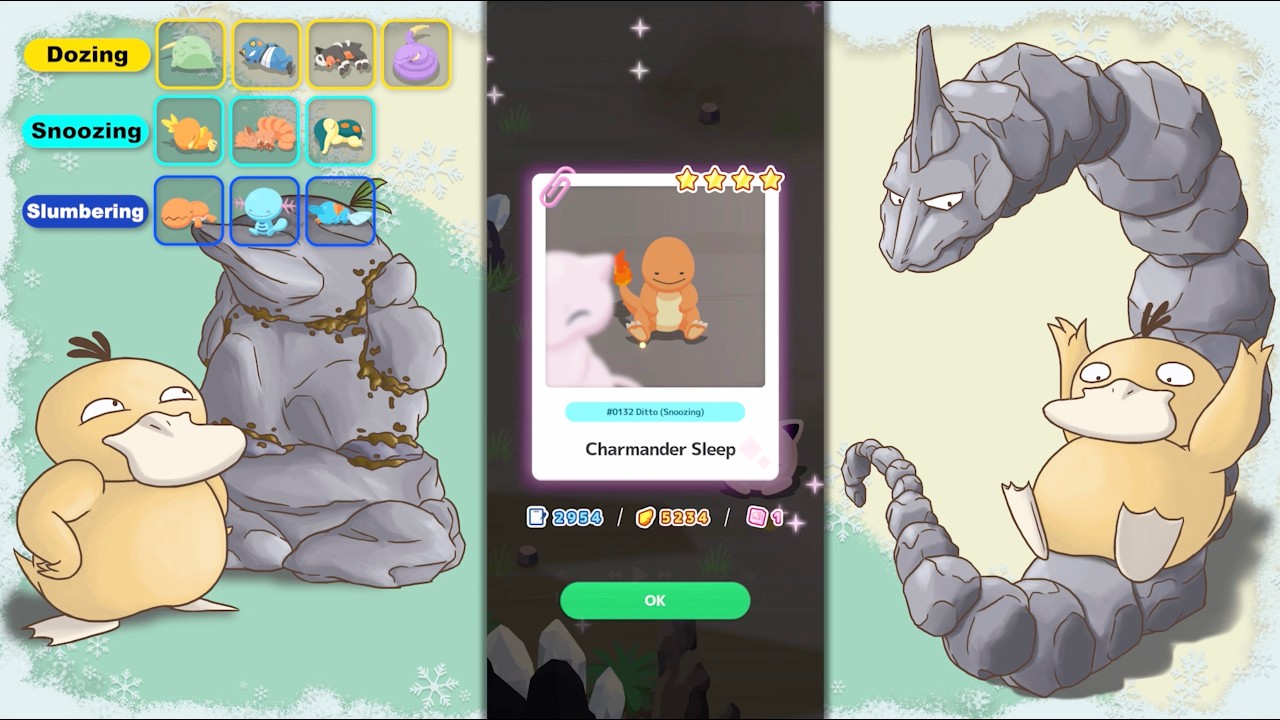 Pokémon Sleep - Taupe Hollow Day 06 - Time For Something Mew