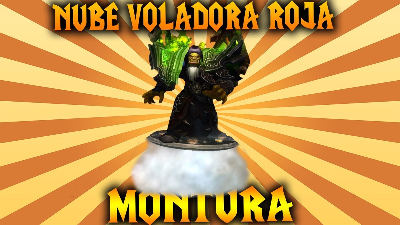 Wow: Disco de la nube voladora roja (MONTURA) FIRESTORM