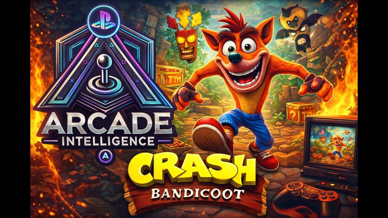 Pt.1 Crash Bandicoot (PS1) – The Classic That Defined a Generation! 🌀🔥 | 2/14/26