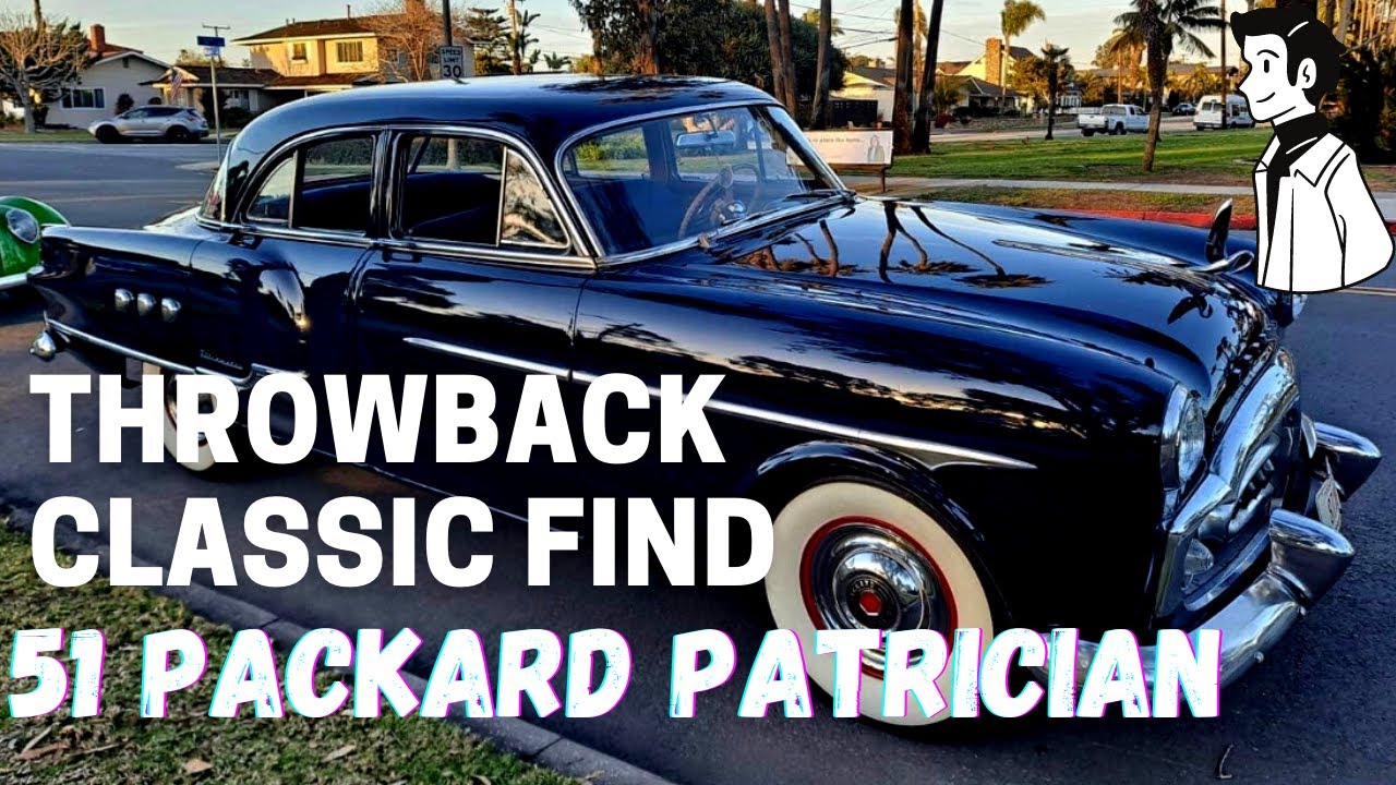 51 PACKARD PATRICIAN COMES ALIVE AFTER SITTING FOR OVER 30 YEARS