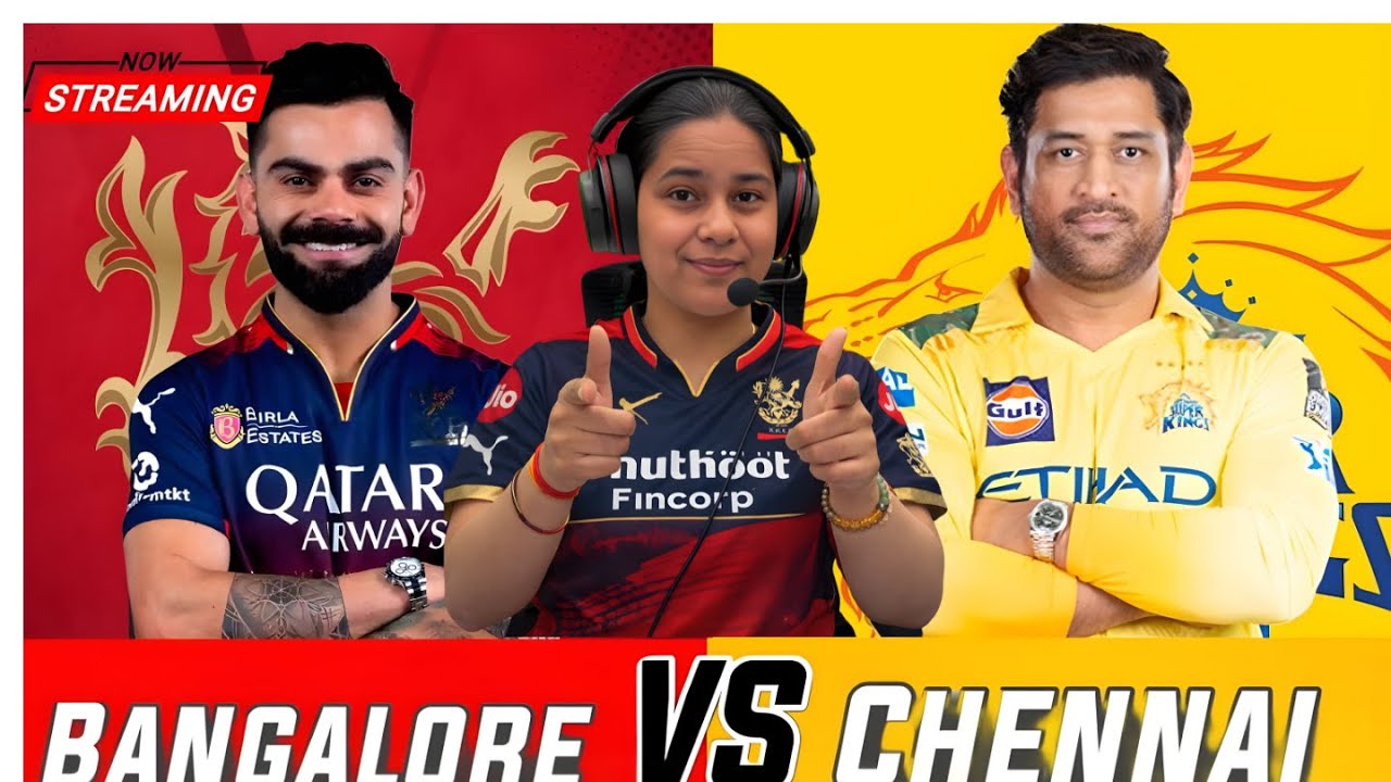 🔴RCB VS CSK LIVE | Cricket 26  🏏