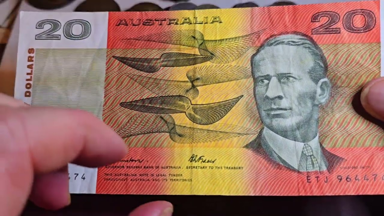 Australia $20 1985 note