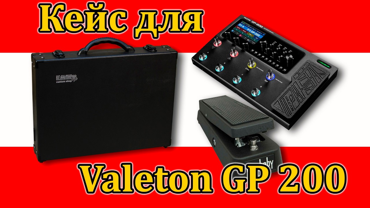 Кейс для Valeton GP 200 #valetongp200 со встроенным силовым модулем. #workshopvelimir