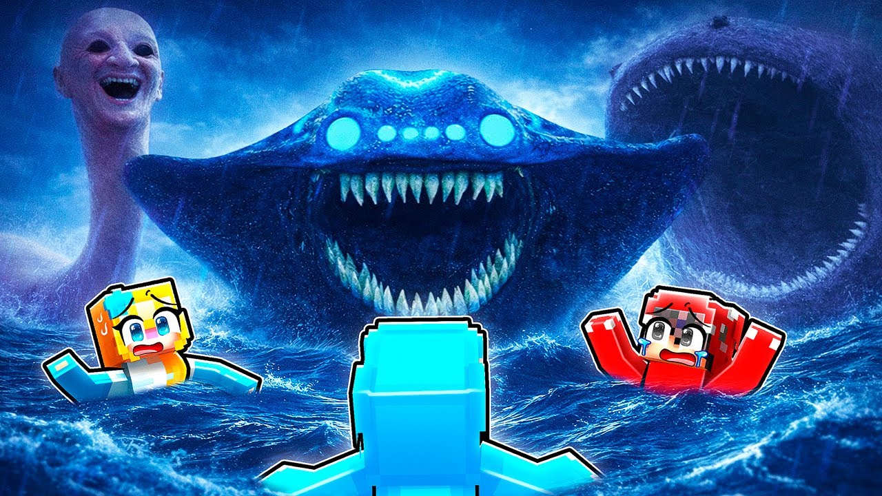 Every Minecraft SEA MONSTER in One Video!