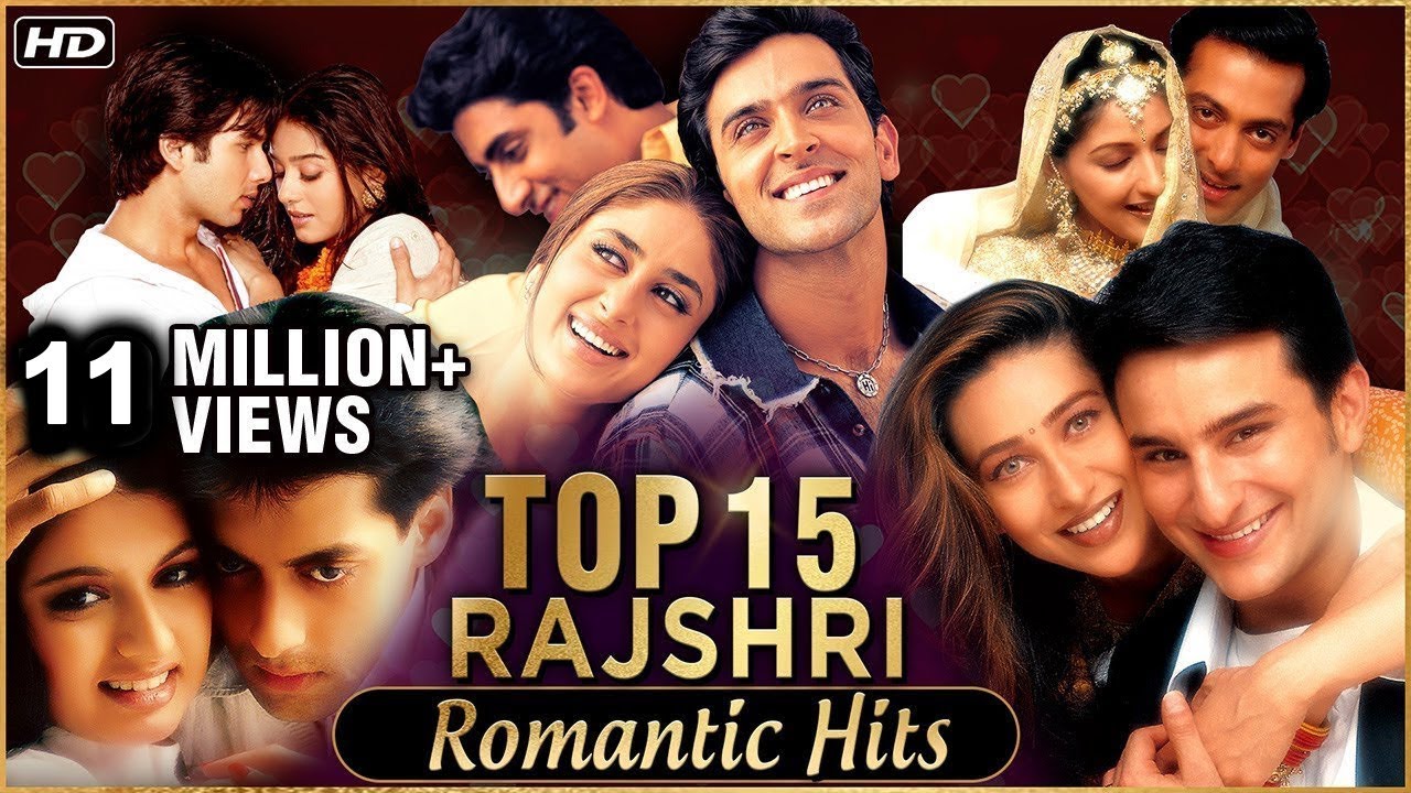 Rajshri Romantic Hits | Top 15 Rajshri Love Songs | Evergreen Love Songs | Bollywood Love Songs
