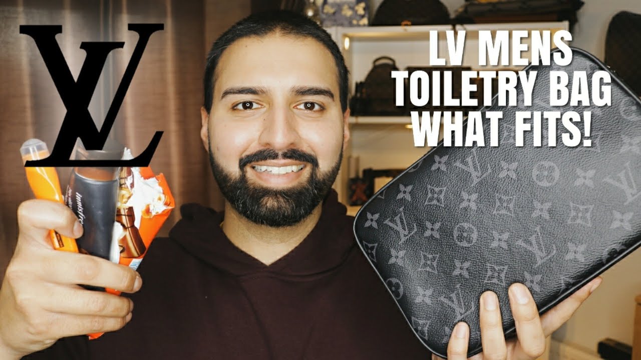 LOUIS VUITTON - MENS TOILETRY BAG GM | What Fits Inside!!