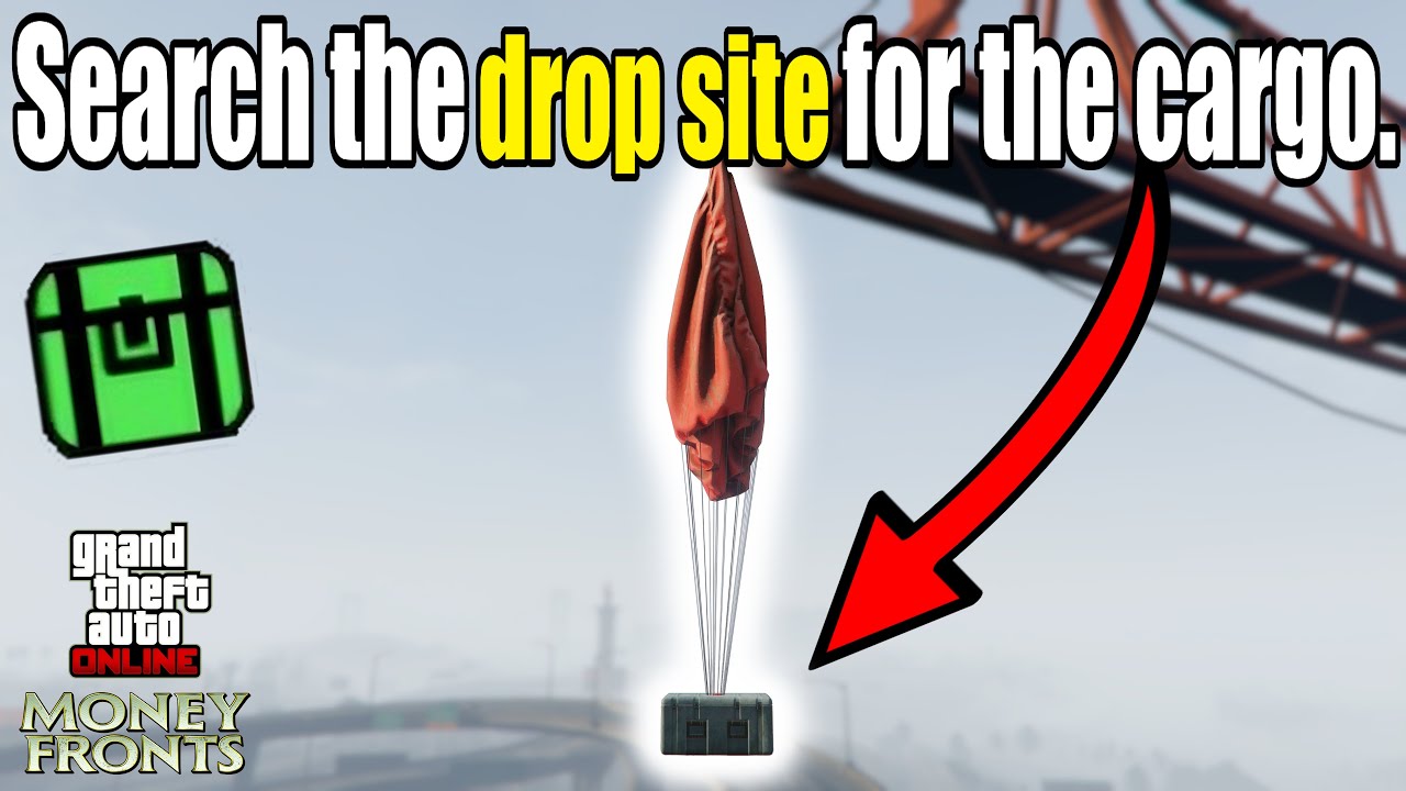 Search The Drop Site For The Cargo - GTA 5 Online Money Fronts (Money Laundering)