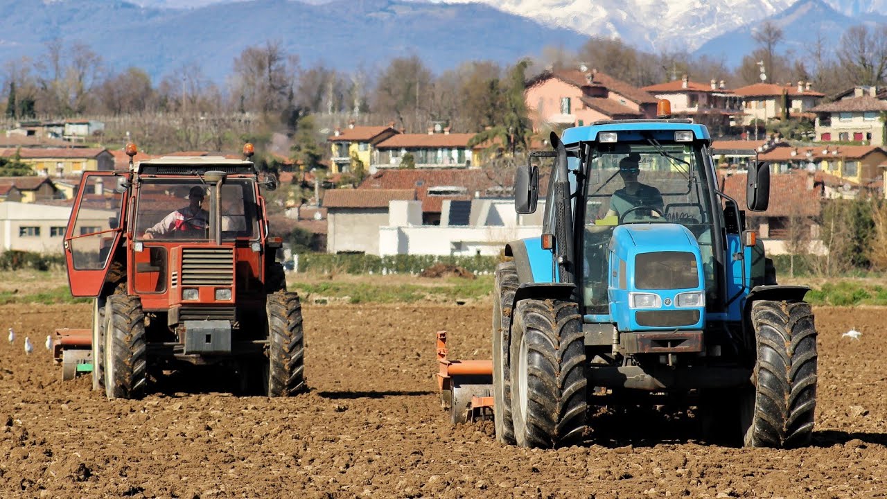 Fiat 1180 DT Open Pipe + Landini Legend 130 | Preparazione terreno 2021