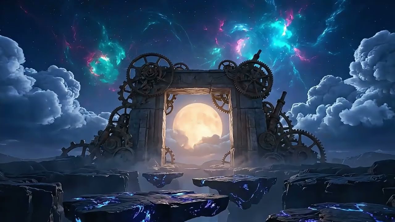 Aetheris Horizon Lighthouse Orb Deep Twilight | Space Ambient Music & Sci-Fi Soundscapes | 4K