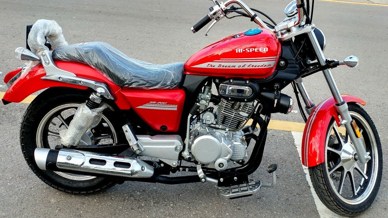 HiSpeed 200cc Chopper Full Review Sound Test & Top Speed Test In 2nd Part On Pk Bikes