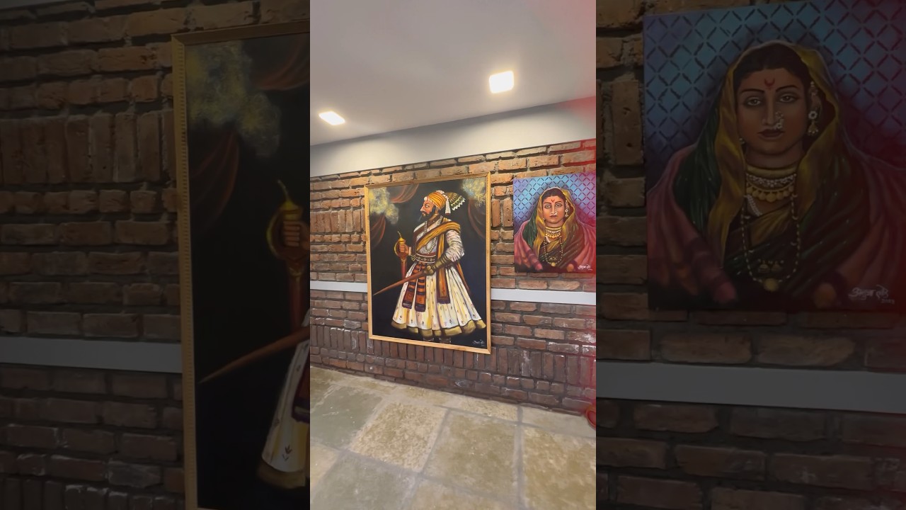 Maharashtrian Style Villa with historic paintings #travel #villa #resort #3bed #swimmingpool