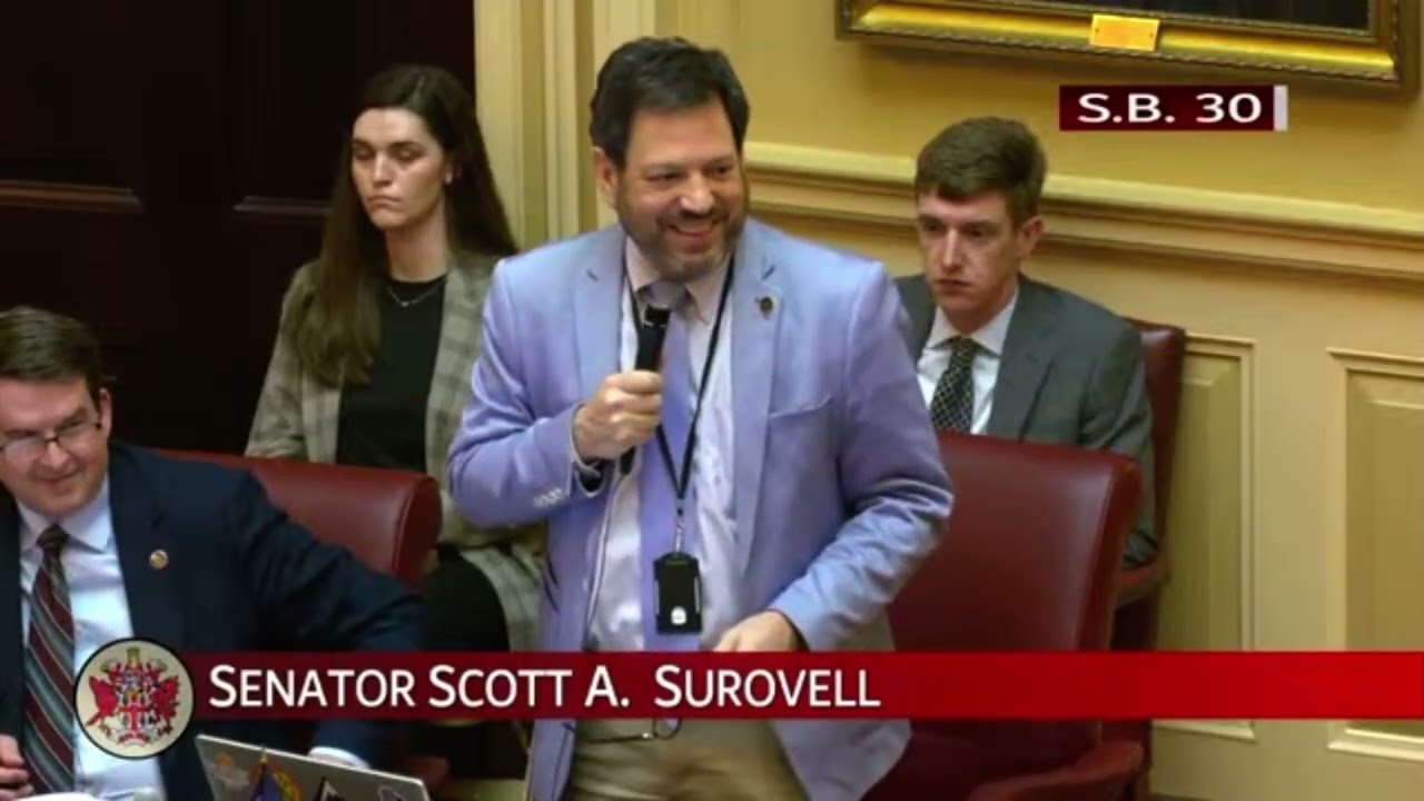 Sen. Surovell Speaks Against Car Tax Budget Amendment