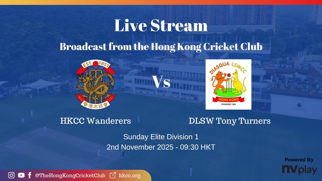 HKCC Wanderers vs DLSW Tony Turners - 20251102