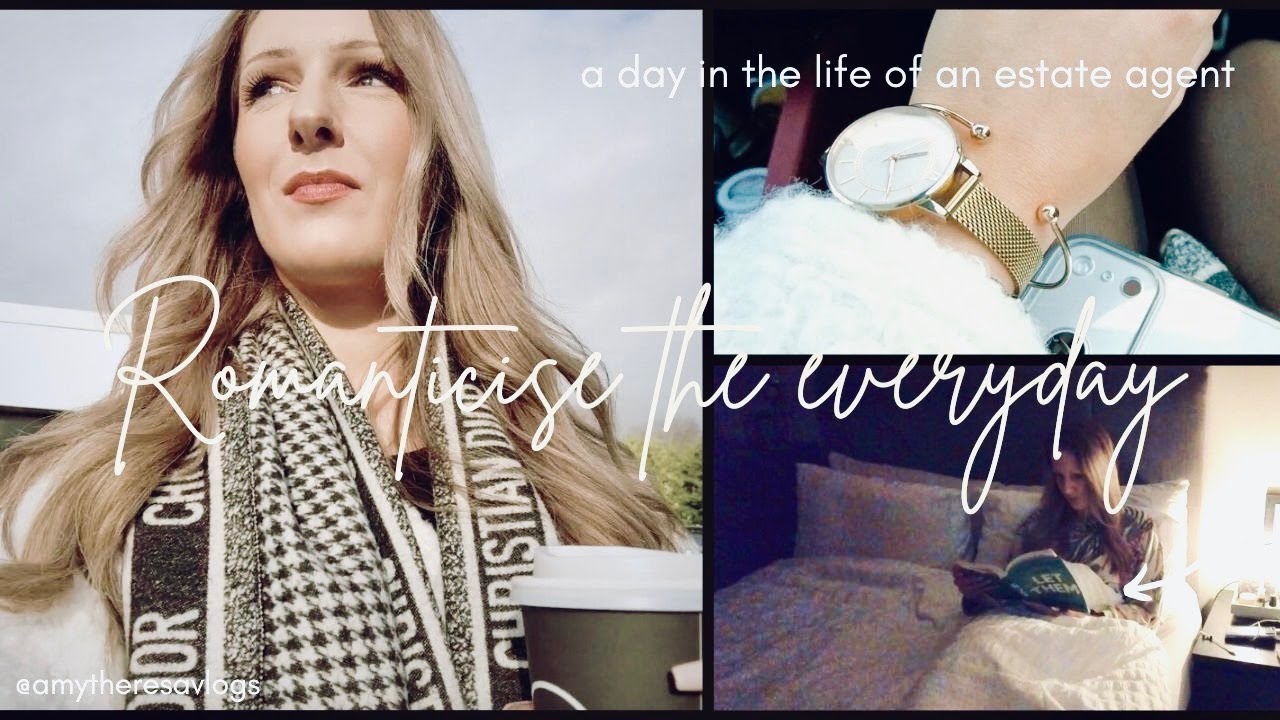 Romanticise the everyday with me ❤︎ A day as an estate agent trying to turn my mundane into a movie
