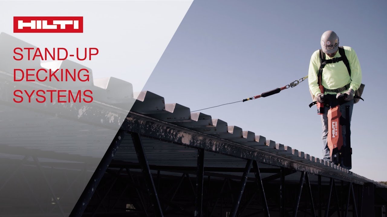 INTRODUCING the DX 9-HSN and DX 9-ENP stand-up decking tool