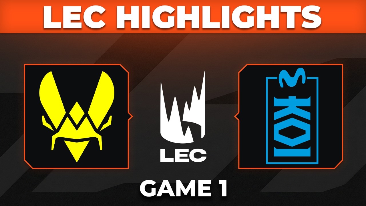 VIT vs MKOI Highlights Game 1 | LEC 2026 Summer Split | Team Vitality vs Movistar KOI