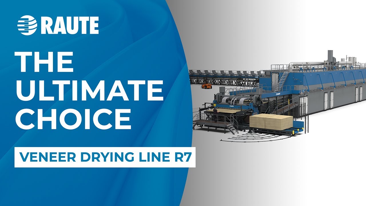 Veneer Drying Line R7 is the ultimate choice