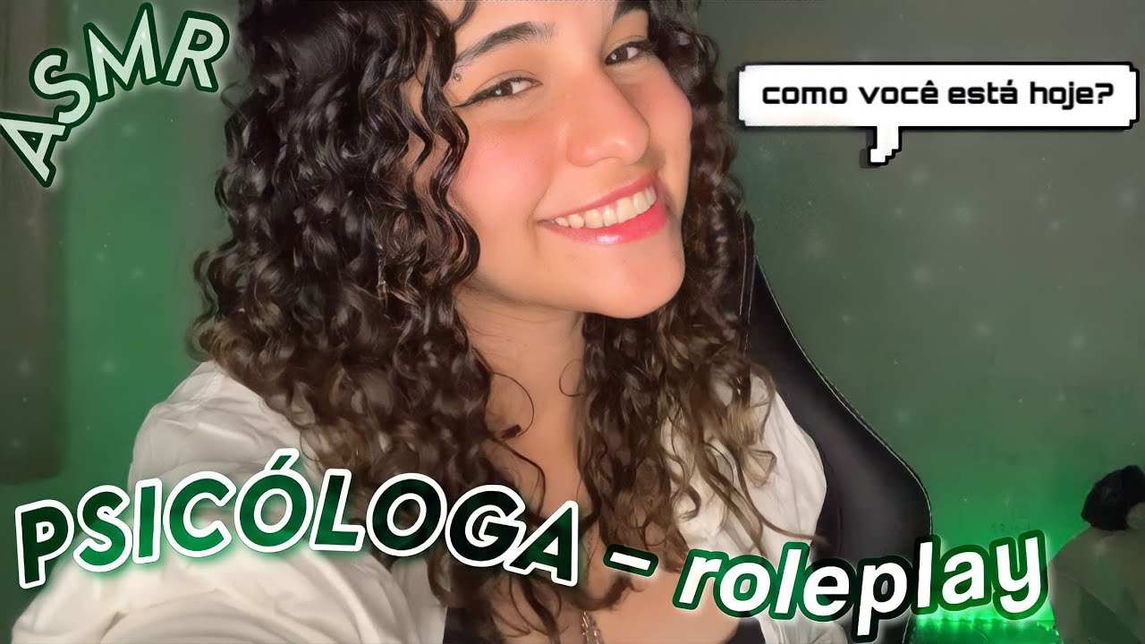 ASMR | ROLEPLAY PSICÓLOGA - sua primeira consulta ❤️‍🩹