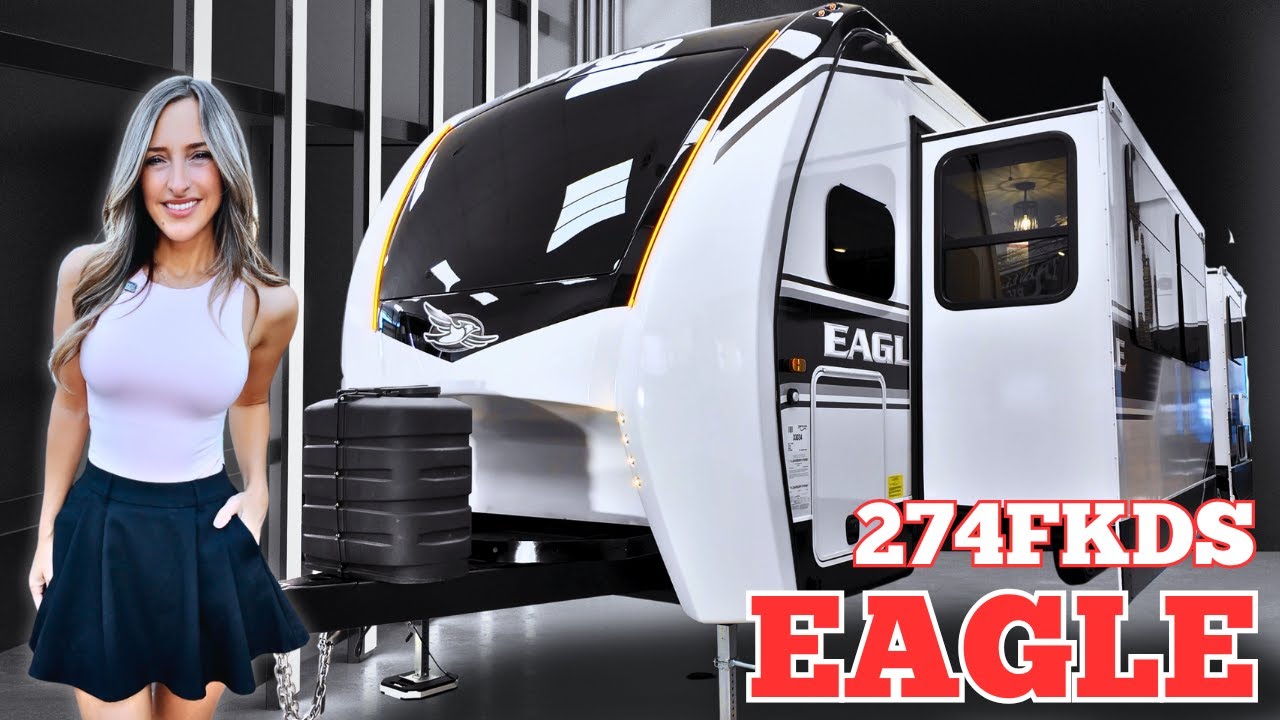 STUNNING Front Kitchen + MASSIVE KING Bedroom?! The Jayco Eagle 274FKDS is THE ONE!