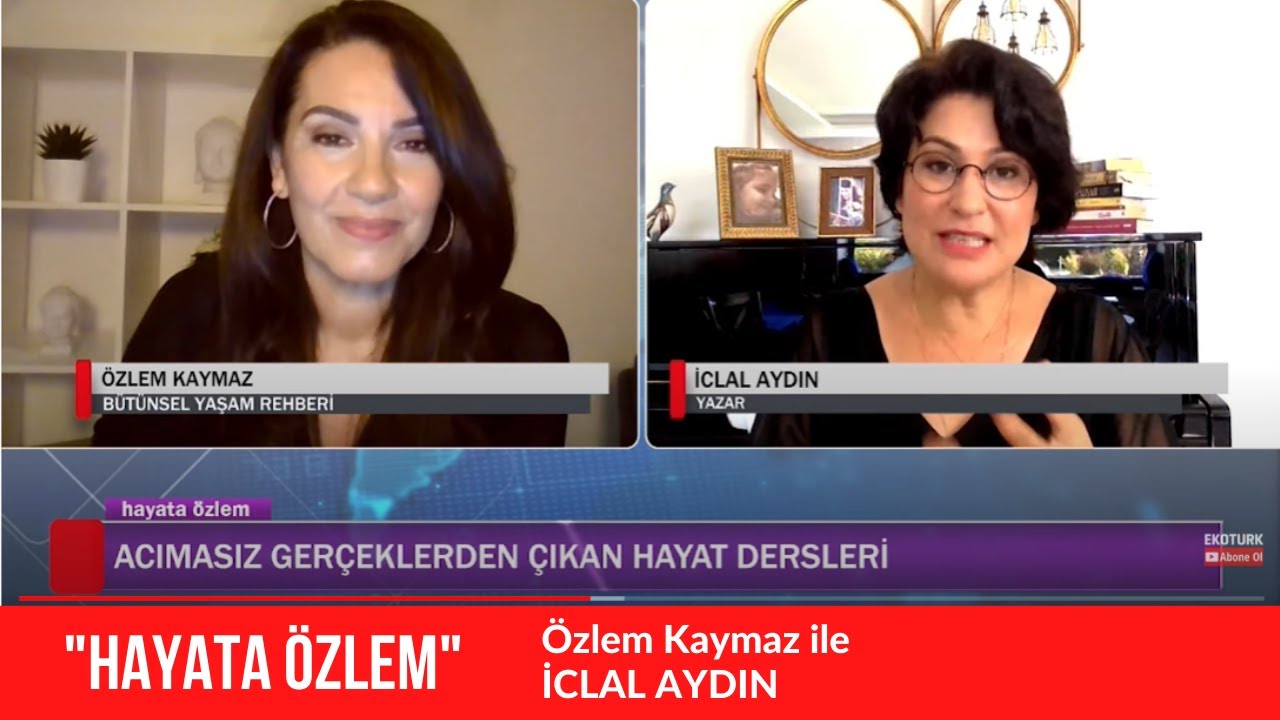 HAYATA ÖZLEM'de KONUK İCLAL AYDIN #özlemkaymaz #hayataözlem #iclalaydın