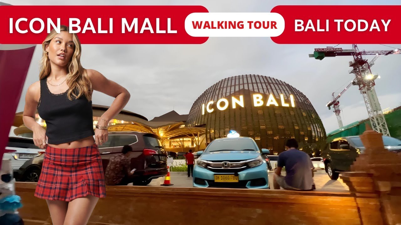 ICON BALI MALL SANUR: Largest shopping center in Southeast Asia 🇮🇩 BALI TODAY WALKING | Bali 2024