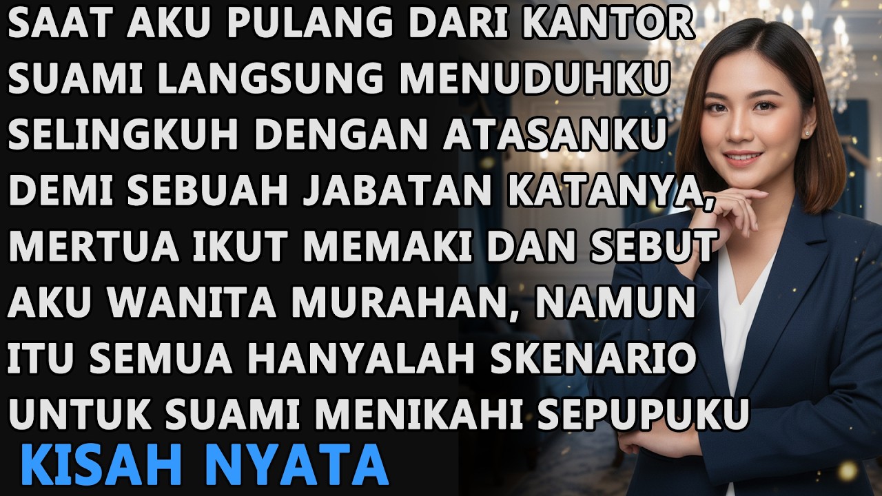 SAAT AKU PULANG DARI KANTOR SUAMI MENUDUHKU SELINGKUH DAN MERTUA MENGHINAKU WANITA MURAHAN, TERNYATA