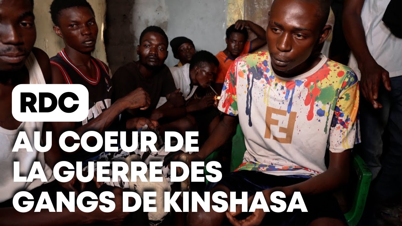 RDC : au coeur de la guerre des gangs à Kinshasa