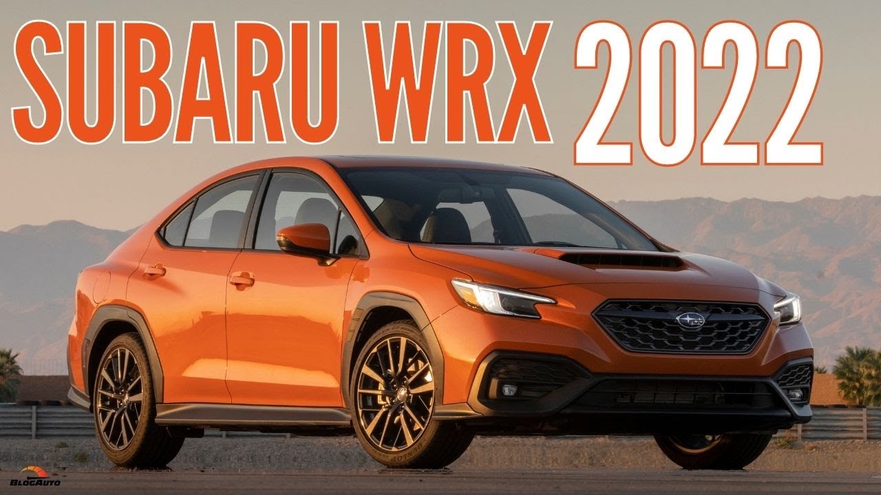 🚘 SUBARU WRX 2022 com novo motor de 275 cv e multimídia enorme - BlogAuto