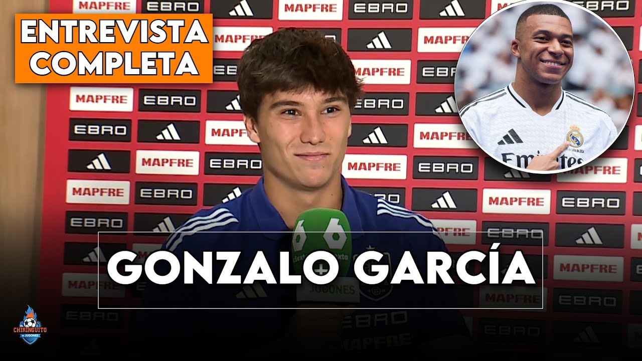 GONZALO GARCÍA DESVELA cómo es MBAPPÉ como COMPAÑERO | ENTREVISTA CHIRINGUITO