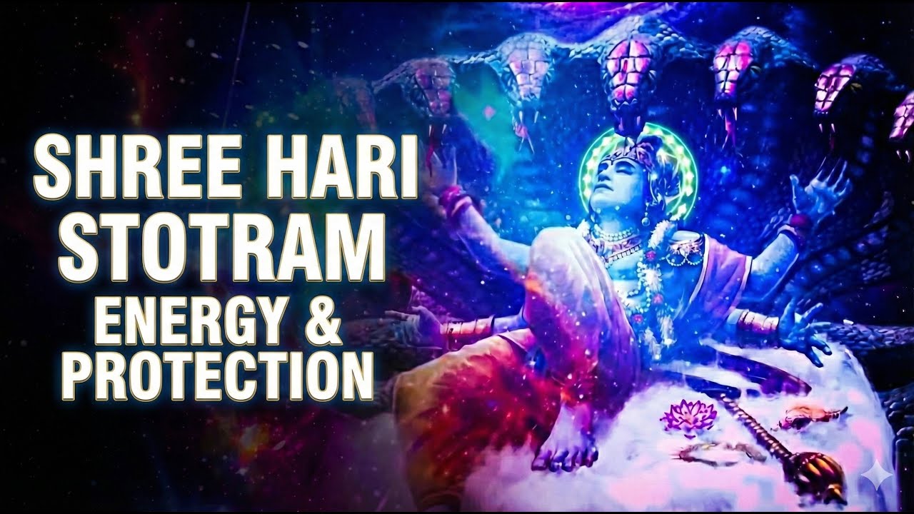Shree Hari Stotram (Fast Chant) | Powerful Vishnu Mantra for Energy & Protection