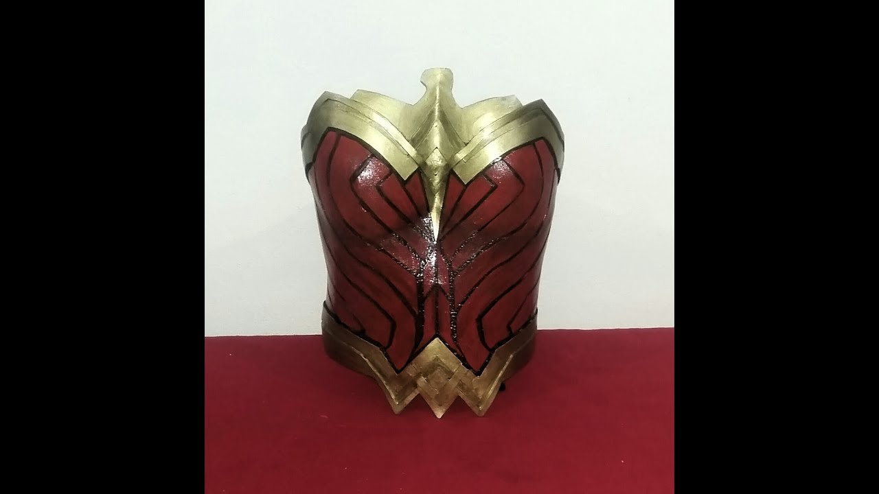 COMO HACER EL CORSET DE WONDER WOMAN
