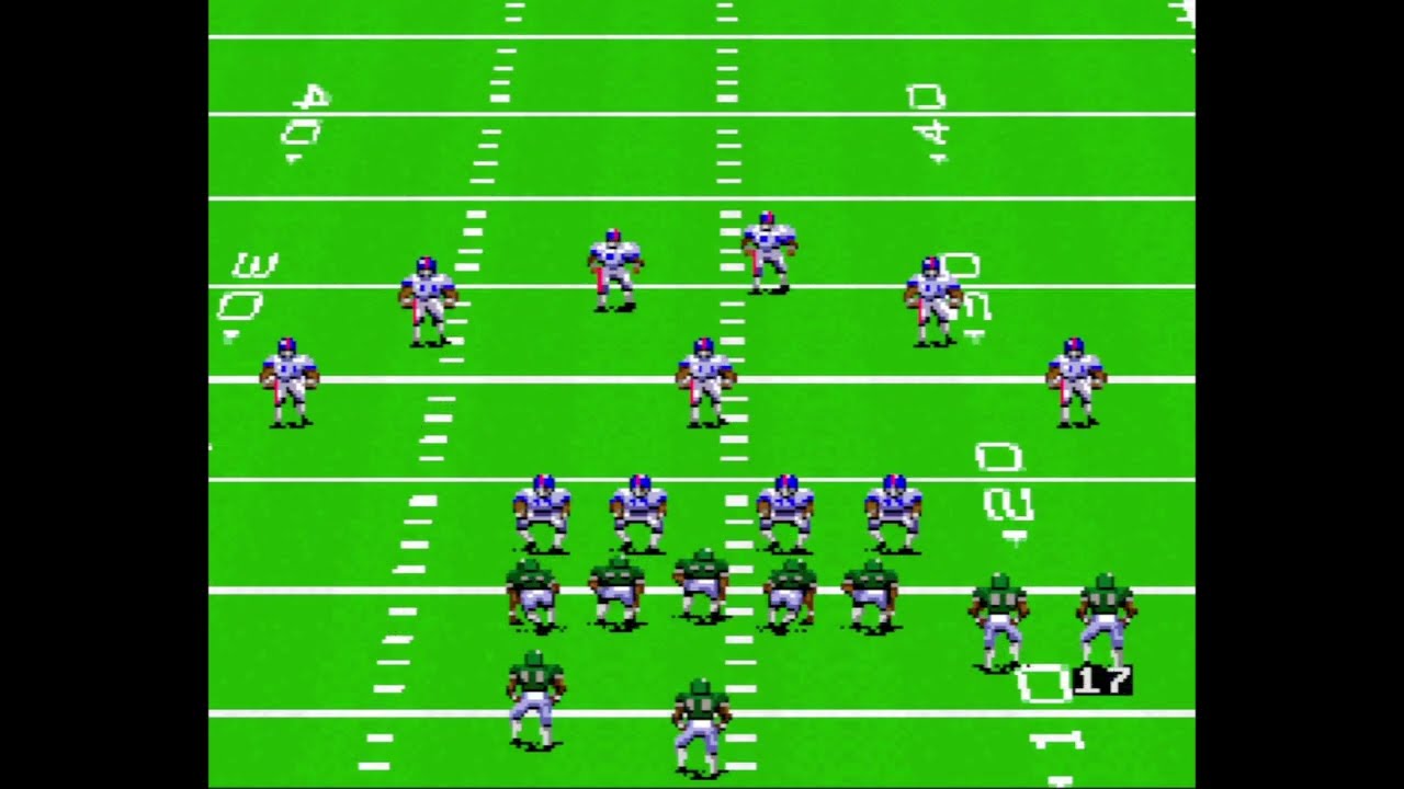 John Madden Football (SNES) - Simulation Tournament (New York vs New Jersey)